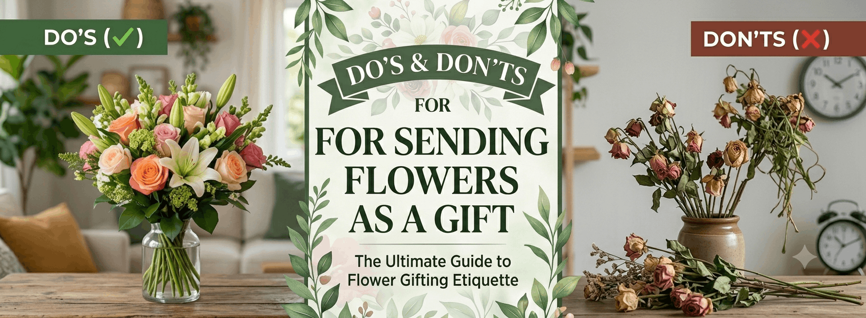 Flower Gifting Etiquette