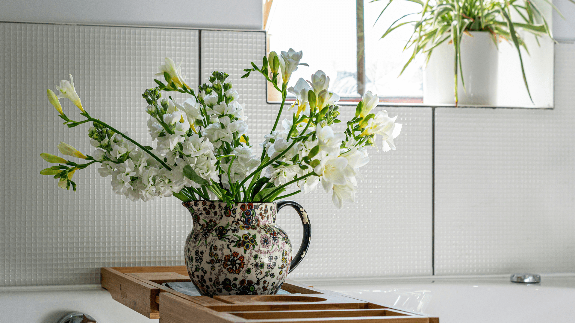 fresh flowers for mental health