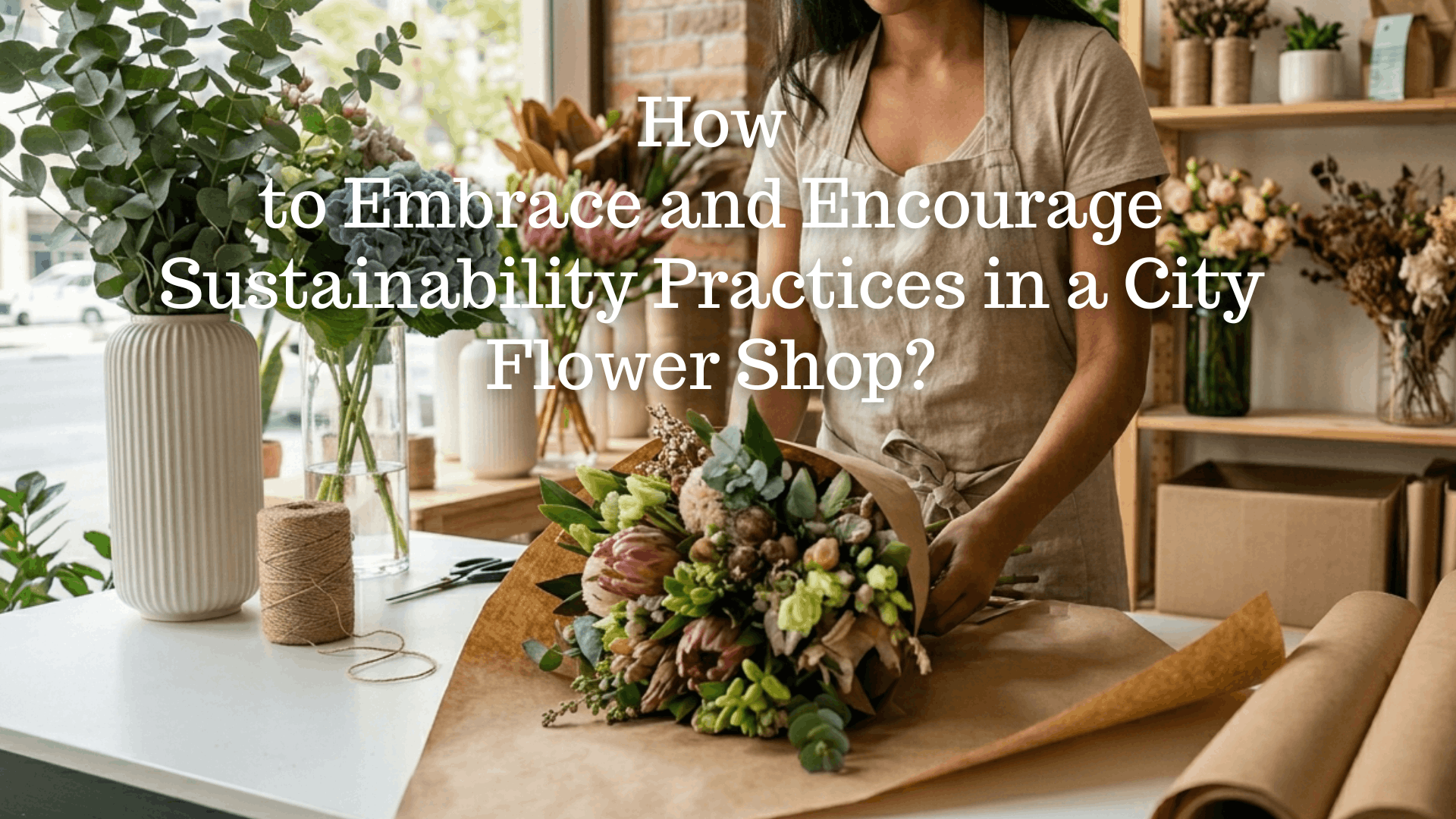 sustainable flower delivery