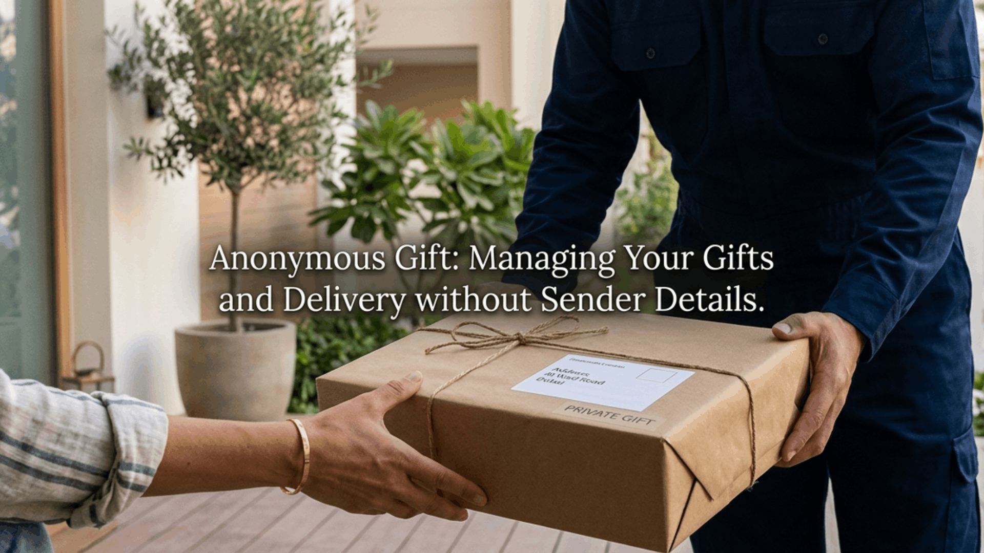 anonymous flower delivery