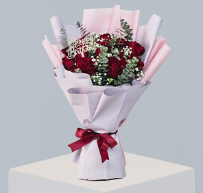 Birthday Red Roses