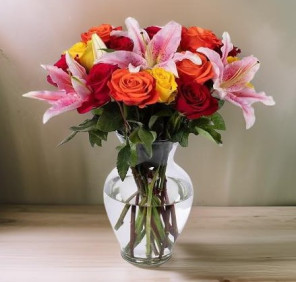 flowers in vase