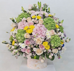 spring flower box