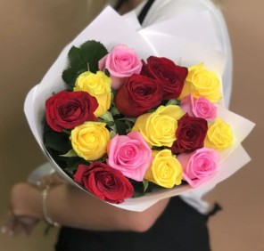 rose bouquet Dubai