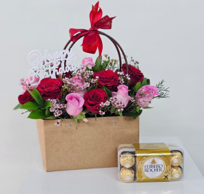 Rose Bag with Ferrero
