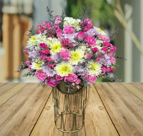 cheerful get well soon flowers