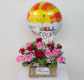 Recovery Flowers Basket