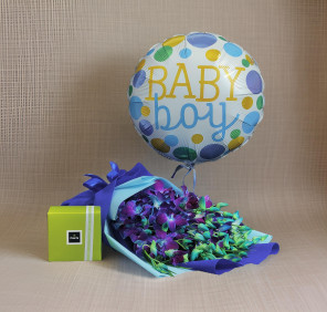 baby boy orchid combo