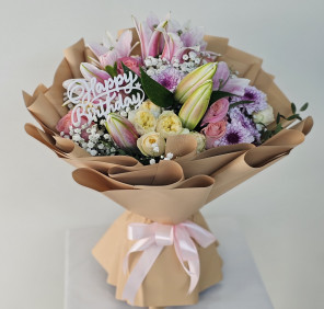 birthday flower bouquet