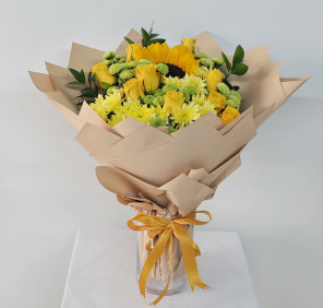 Golden Meadow Vase