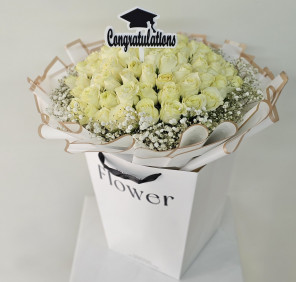 graduation 51 flower gift