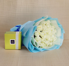 roses bouquet chocolate