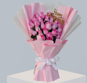 Anniversary Pink Roses
