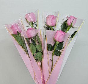 single roses delivery