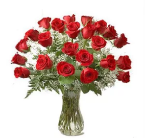 24 red roses Dubai