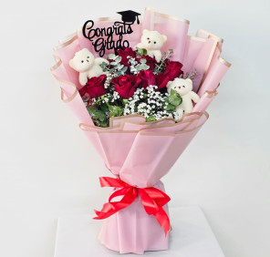 order teddy rose bouquet
